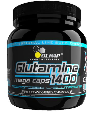 Olimp L-Glutamine Mega caps (300 капс) аминокислота л - глютамин