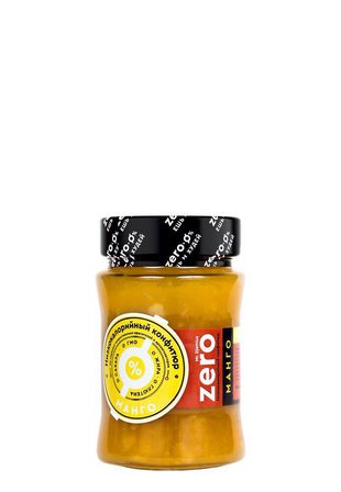 Низкокалорийный конфитюр Mr. Djemius ZERO (манго) 250 гр
