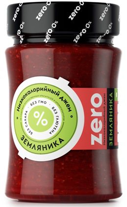 Низкокалорийный конфитюр Mr. Djemius ZERO (земляника) 250 гр