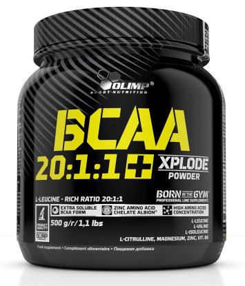 Olimp BCAA 20:1:1 Xplode (500 гр) аминокислоты ВСАА