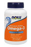NOW Foods Omega 3 (100 гелевых капсул) омега 3 жирные кислоты
