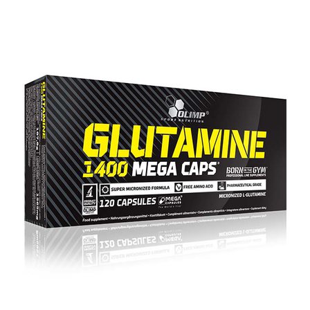 Olimp L-Glutamine Mega Caps (120 капс) аминокислота л - глютамин