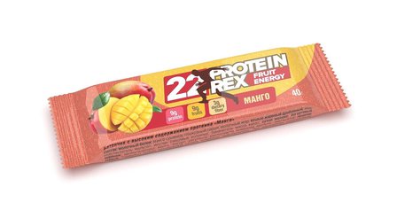 ProteinRex Батончик с высоким содержанием протеина 40г (Манго)
