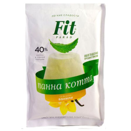 FitParad Смесь для панна котты 50 г (ваниль)