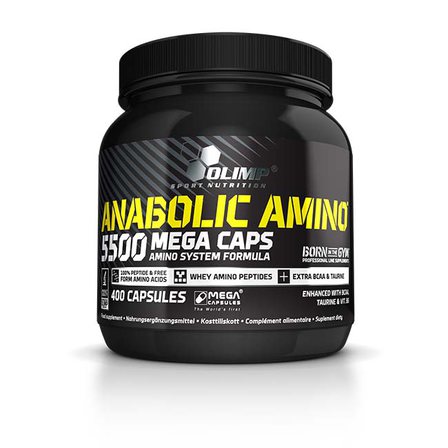 Olimp Anabolic Amino 5500 (400 капс) комплекс аминокислот