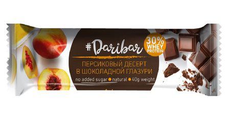 Dari Bar 40 гр (Персиковый дессерт в шоколадной глазури)