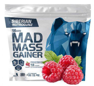 Siberian Nutrogunz гейнер MAD MASS GAINER (2000 г)