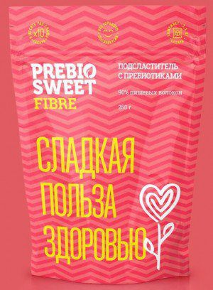 Столовый подсластитель Пребиосвит Файбер (Prebiosweet Fibre) 250 г