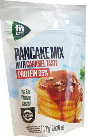 FitParad Смесь для оладий высокобелковая со вкусом карамели (300 г)
