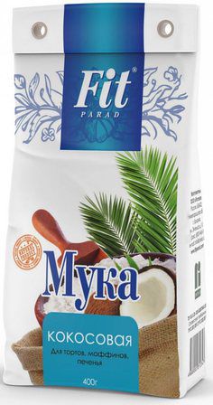 FitParad Мука кокосовая (400 г)