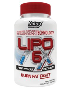 Nutrex Lipo 6Х (120 капс) жиросжигатель