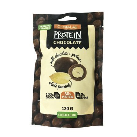CHIKALAB Драже "Арахис в шоколаде" 120 г