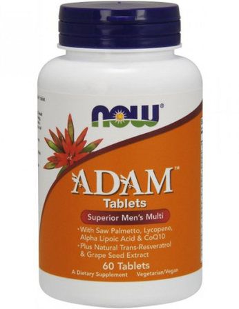 NOW Foods ADAM Superior Men's Multi (60 таблеток) витаминно - минеральный комплекс для мужчин