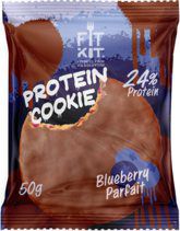 Fit Kit Protein chocolate сookie (50 г) Черничное парфе