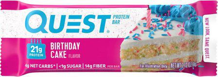 Quest Bar 60 гр Birthday Cake (праздничный торт)			