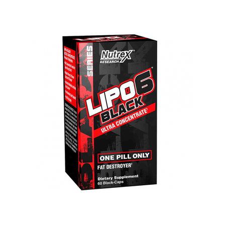 Nutrex Lipo 6 Black Ultra Concentrate (60 капс) жиросжигатель