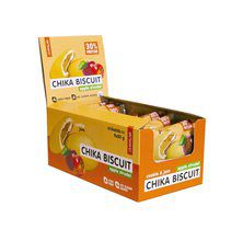 CHIKALAB Biscuit Печенье неглазированное с начинкой 50 гр (Бисквит яблочный штрудель)															
