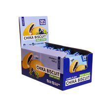 CHIKALAB Biscuit Печенье неглазированное с начинкой 50 гр (Бисквит черная смородина)																