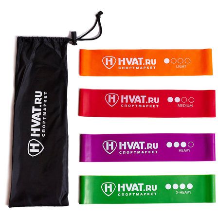 Hvat Набор эспандеров Mini Bands