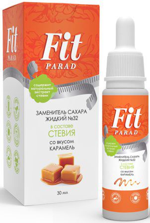 FitParad заменитель сахара жидкий № 32 (30 мл) карамель