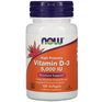 NOW Foods Vitamin D3 5000 IU (120 гелевых капсул) витамин Д3 холикальцеферон