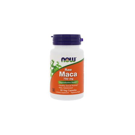 NOW Foods Maca 750 мг (30 веганских капсул) экстракт маки