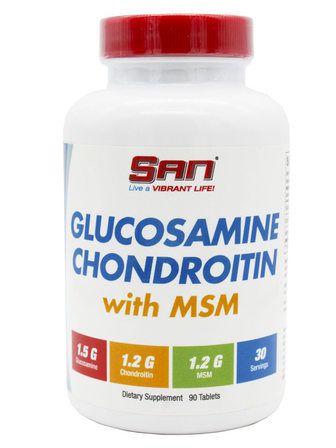 SAN Glucosamine Chondroitin MSM (180 таб)