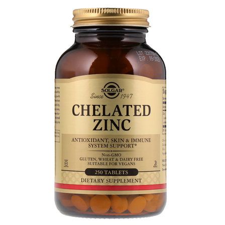 Solgar Chelated Zinc (100 таб.) 