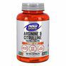 NOW Foods L - Arginine 500 mg + L - Citrulline 250 mg (120 вег. капсул) аминокислоты А и Ц