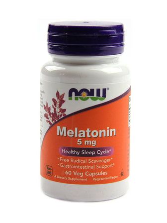 NOW Foods Melatonin 5 mg (60 вег. капс)