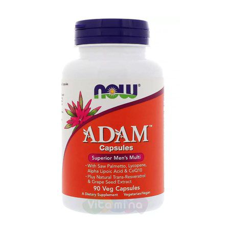 NOW ADAM Men's Multivitamin (90 вег. капс)