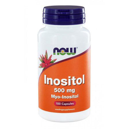 NOW Foods Inositol 500 mg (100 веганских капсул) инозитол - витамин В8