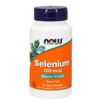NOW Selenium 200 mcg (90 вег. капс.)