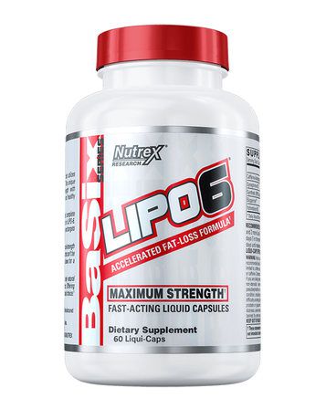 Nutrex Lipo 6 (60 капс.) жиросжигатель