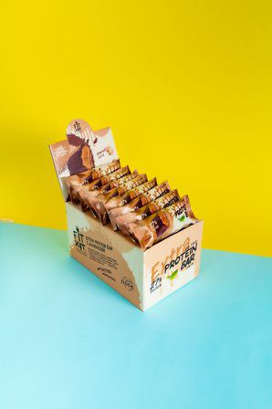 Fit Kit Protein Bar EXTRA (55 г) Миндальный латте
