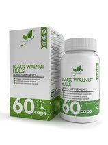 NaturalSupp BLACK WALNUT HULLS (скорлупа чёрного ореха) (60 капс.)