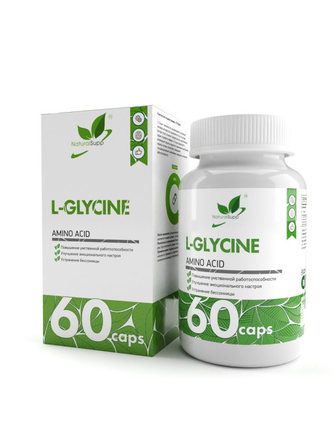 NaturalSupp L-GLYCINE (л-глицин) (60 капс.)