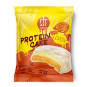Fit Kit Protein White Cake Протеиновое печенье с суфле (70 гр) лимон-миндаль