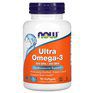 NOW Foods Omega 3 Ultra (90 гелевых капсул) омега 3 жирные кислоты