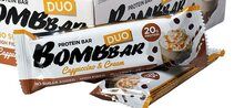 BOMBBAR протеиновый батончик DUO 60 гр (капучино)