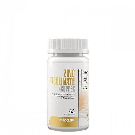 Maxler Zinc Picolinate + Cooper (60 таб)