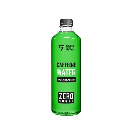 FITNESS FOOD FACTORY Caffeine water (500 мл) Клубника - базилик