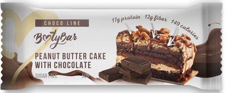BootyBar Chocoline standart 50 г (Арахисовый торт с шоколадом)