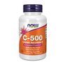 NOW Foods Vitamin C 500 Ascorbate (100 веганских капсул) аскорбат кальция