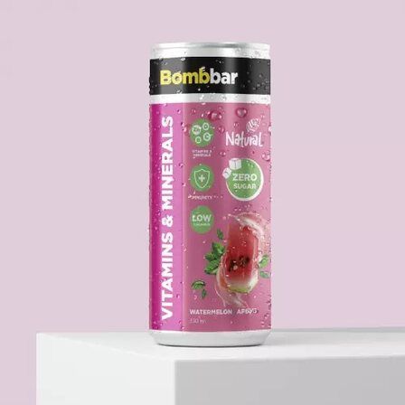 BOMBBAR Лимонад без сахара 500 мл (Арбуз)