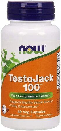 NOW Foods Testo Jack 100 Extra Str (60 вег. капс)