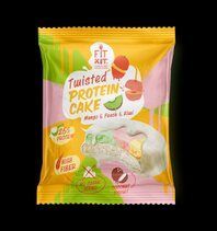 Fit Kit Protein Twisted Cake Протеиновое печенье с суфле (70 гр) манго-персик-киви