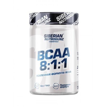 Siberian Nutrogunz BCAA 8:1:1 (225 г) аминокислоты