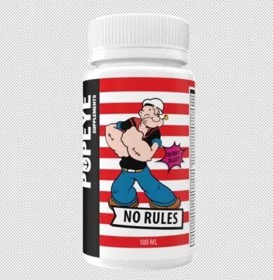 POPEYE NO RULES 100 мл (Ягодный взрыв)