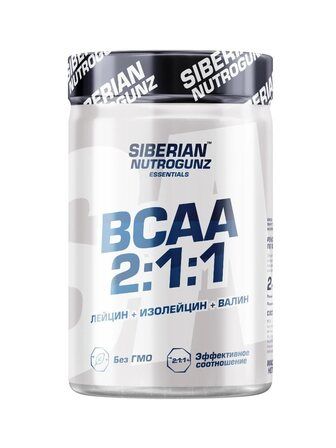 Siberian Nutrogunz BCAA 2:1:1 (225 г) аминокислоты